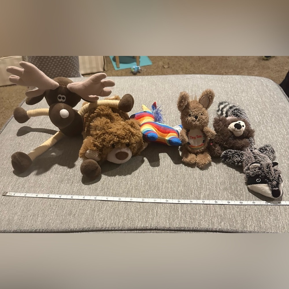 Plush Animal Toy Bundle for Pets - Picture 2 of 9